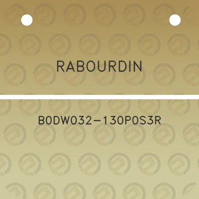 rabourdin-b0dw032-130p0s3r