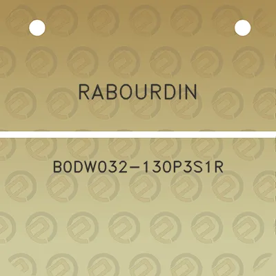 rabourdin-b0dw032-130p3s1r