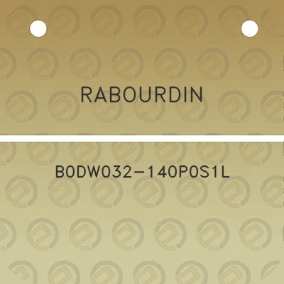 rabourdin-b0dw032-140p0s1l