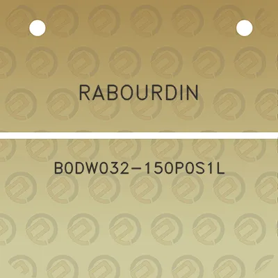 rabourdin-b0dw032-150p0s1l