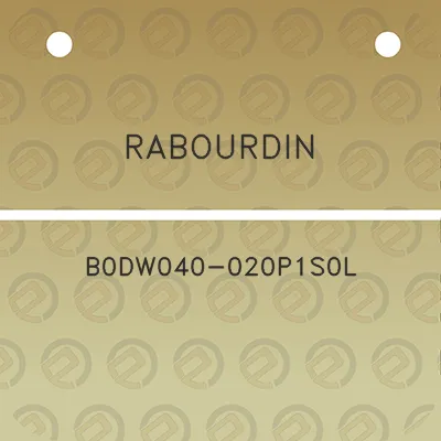 rabourdin-b0dw040-020p1s0l