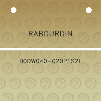 rabourdin-b0dw040-020p1s2l