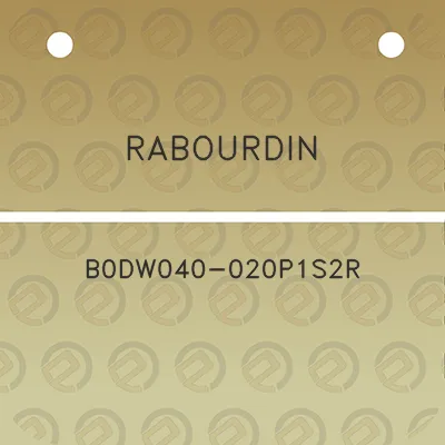 rabourdin-b0dw040-020p1s2r