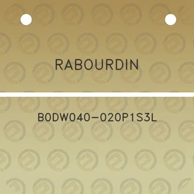 rabourdin-b0dw040-020p1s3l