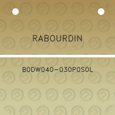 rabourdin-b0dw040-030p0s0l