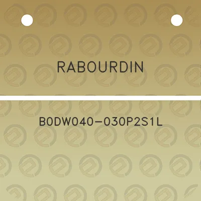 rabourdin-b0dw040-030p2s1l