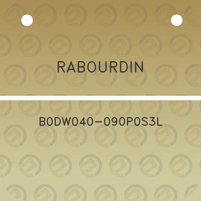 rabourdin-b0dw040-090p0s3l