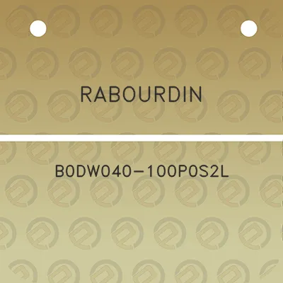 rabourdin-b0dw040-100p0s2l