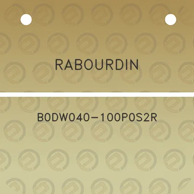 rabourdin-b0dw040-100p0s2r