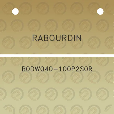 rabourdin-b0dw040-100p2s0r