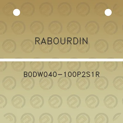 rabourdin-b0dw040-100p2s1r