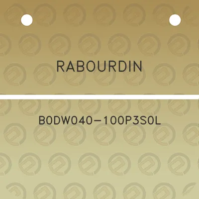 rabourdin-b0dw040-100p3s0l
