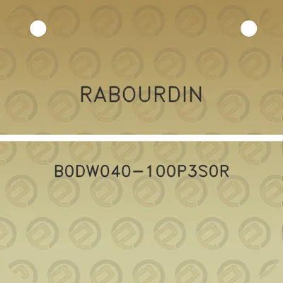 rabourdin-b0dw040-100p3s0r