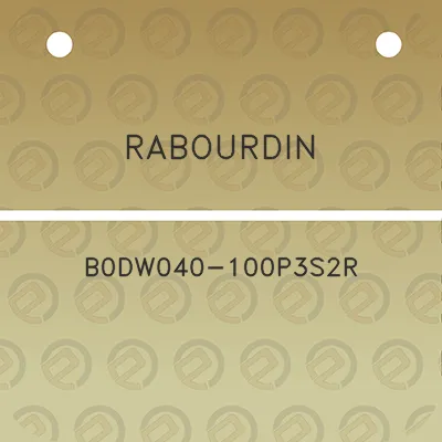 rabourdin-b0dw040-100p3s2r