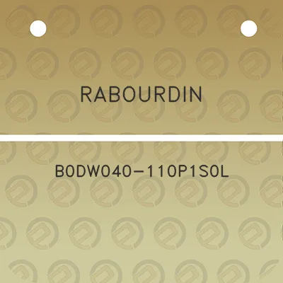 rabourdin-b0dw040-110p1s0l