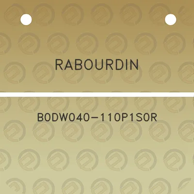 rabourdin-b0dw040-110p1s0r