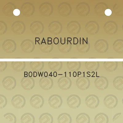 rabourdin-b0dw040-110p1s2l