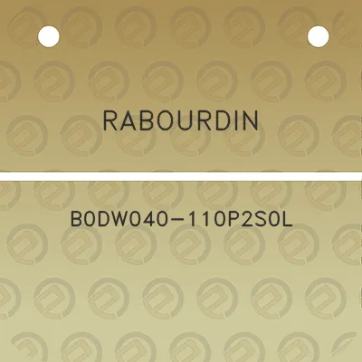 rabourdin-b0dw040-110p2s0l