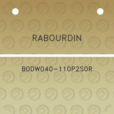 rabourdin-b0dw040-110p2s0r