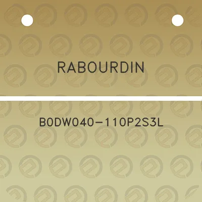 rabourdin-b0dw040-110p2s3l