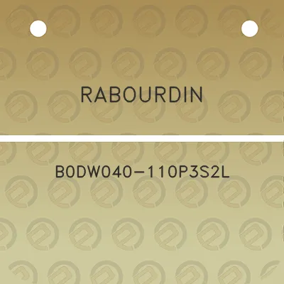 rabourdin-b0dw040-110p3s2l