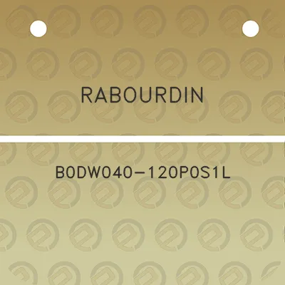 rabourdin-b0dw040-120p0s1l