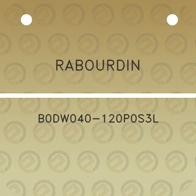 rabourdin-b0dw040-120p0s3l