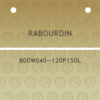 rabourdin-b0dw040-120p1s0l