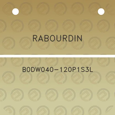 rabourdin-b0dw040-120p1s3l