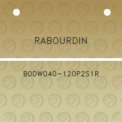 rabourdin-b0dw040-120p2s1r