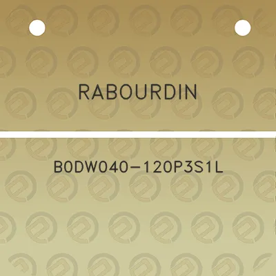 rabourdin-b0dw040-120p3s1l