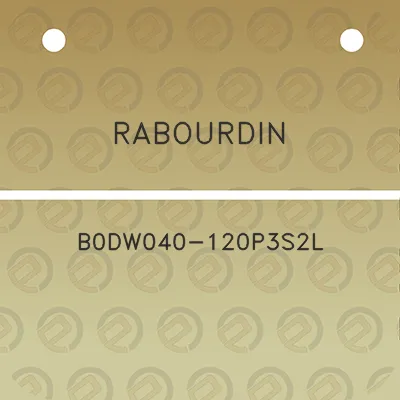 rabourdin-b0dw040-120p3s2l