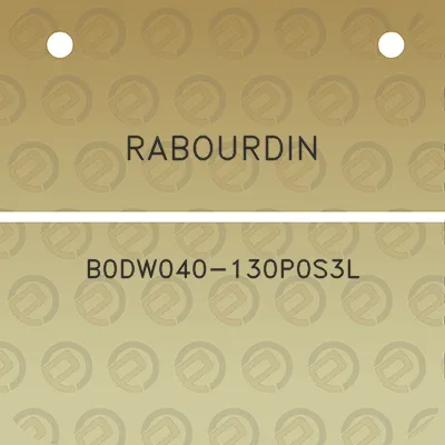 rabourdin-b0dw040-130p0s3l