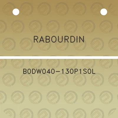 rabourdin-b0dw040-130p1s0l
