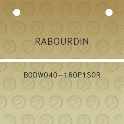 rabourdin-b0dw040-160p1s0r