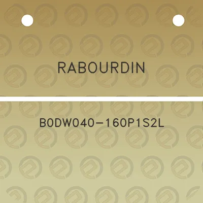 rabourdin-b0dw040-160p1s2l