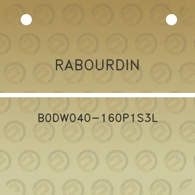 rabourdin-b0dw040-160p1s3l