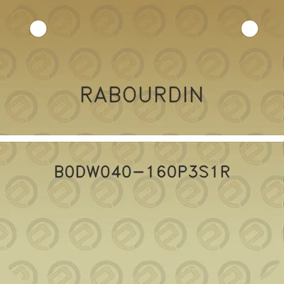 rabourdin-b0dw040-160p3s1r