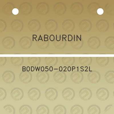 rabourdin-b0dw050-020p1s2l