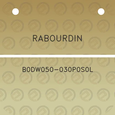 rabourdin-b0dw050-030p0s0l