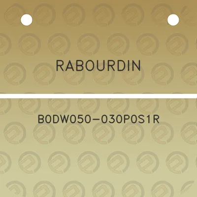 rabourdin-b0dw050-030p0s1r