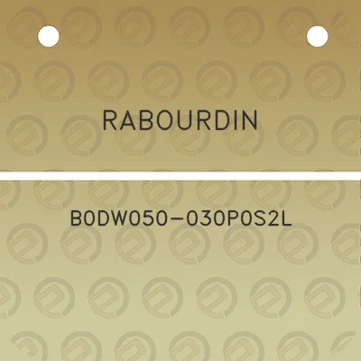 rabourdin-b0dw050-030p0s2l