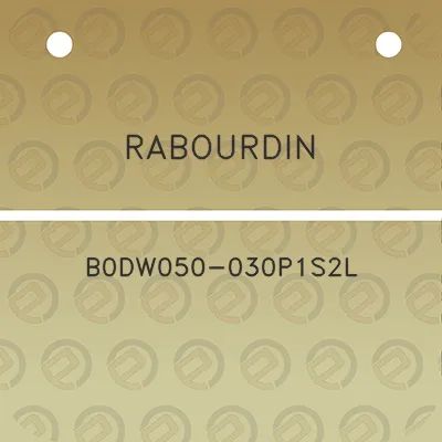 rabourdin-b0dw050-030p1s2l