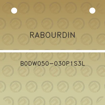 rabourdin-b0dw050-030p1s3l