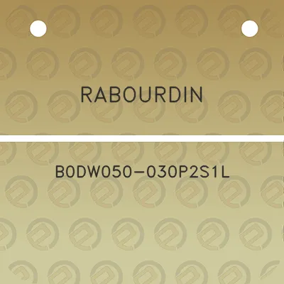 rabourdin-b0dw050-030p2s1l