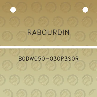 rabourdin-b0dw050-030p3s0r