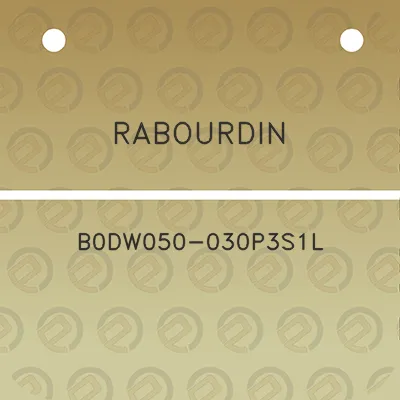 rabourdin-b0dw050-030p3s1l