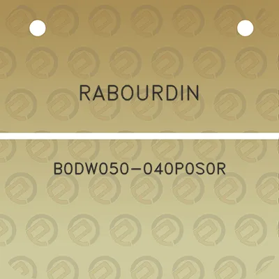 rabourdin-b0dw050-040p0s0r