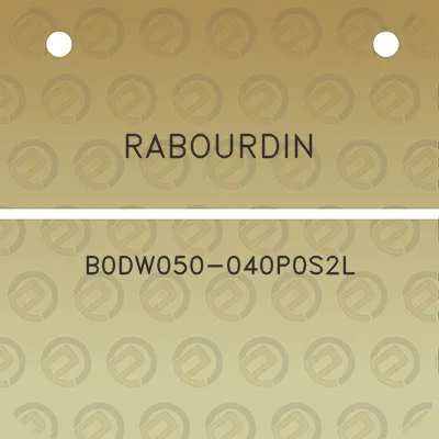 rabourdin-b0dw050-040p0s2l