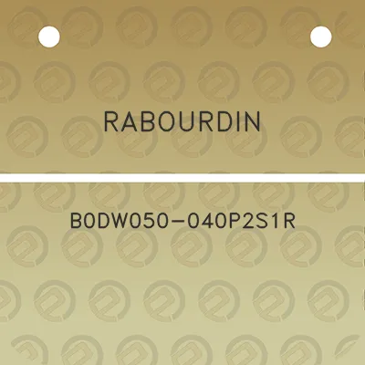 rabourdin-b0dw050-040p2s1r